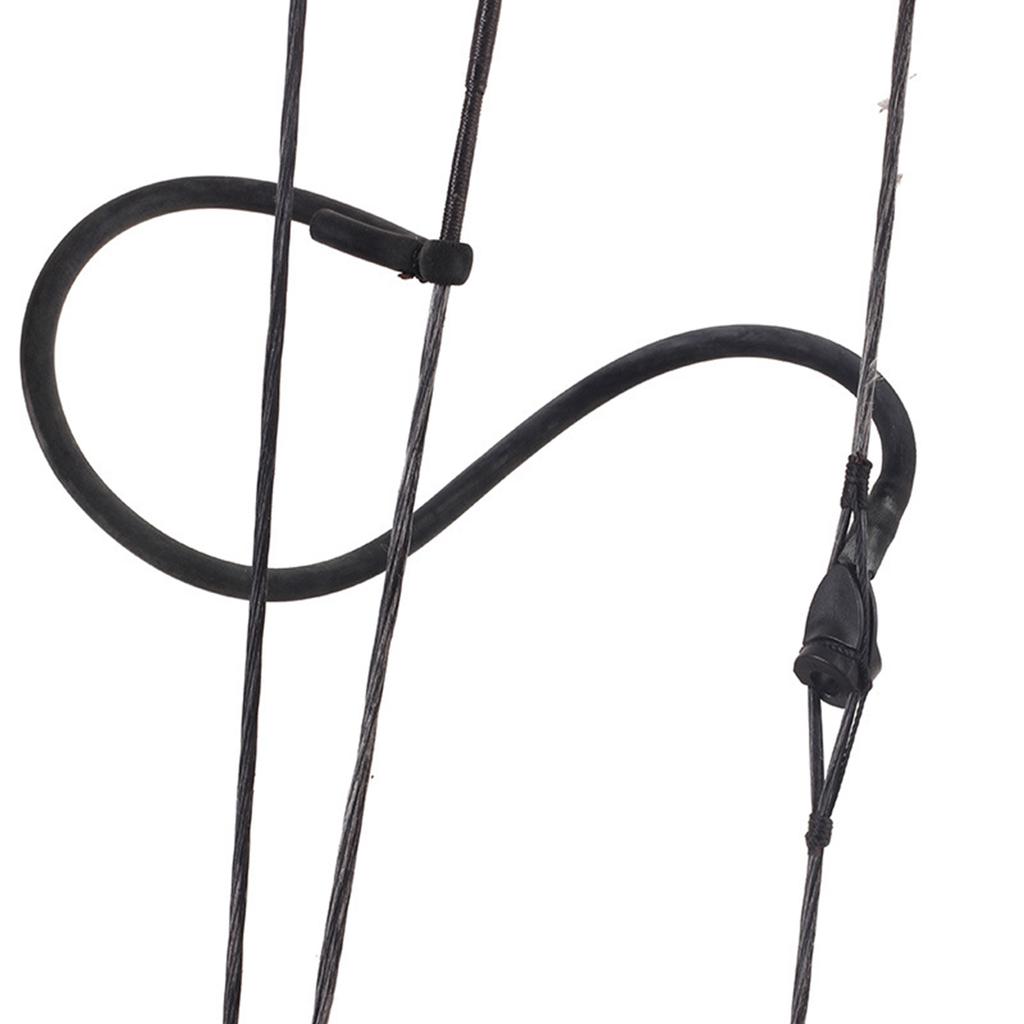 Compound Bow Peep Sight Bow Peeping Hole Peephole Rubber Tube Rubber Tubing Peep Sight for Compound Bow String Peephole