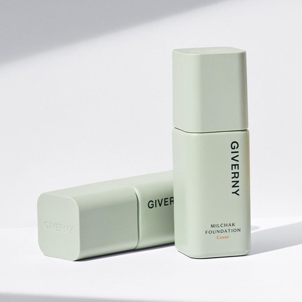 Giverny Adhesive Cover Foundation 30ml, No. 21 Light Beige, 3 Pcs.