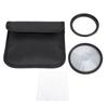 55mm Lens Filter Swirl Halo Effects Optical Glass Lens Filter with Filter Adapter Ring for Portrait