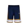 Versatile Color Block Lightweight Breathable Sports Shorts Unisex Shorts Navy-Blue 25500228-409