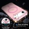 For iPhone 17 Case Compatible with MagSafe Small Wavy Edge PC+TPU Phone Cover