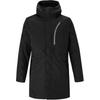 Warm Hooded Mid-Length Down Jacket Men Outerwear Black 1342699-001