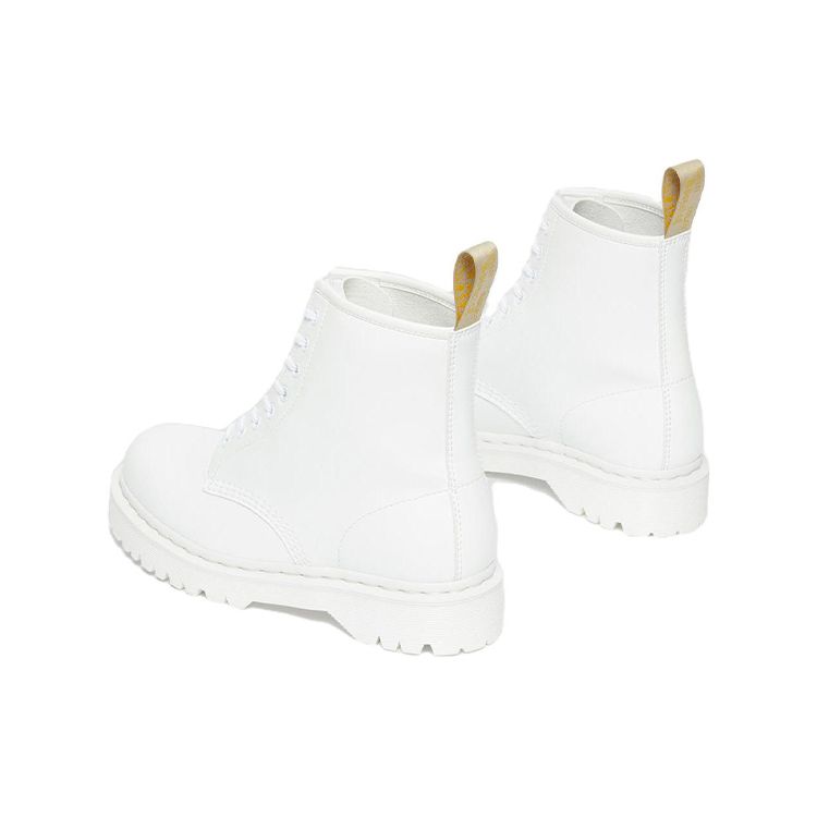 Dr. Martens 1460 Comfortable Thick Sole Ankle Boots Unisex Boots White 27357113