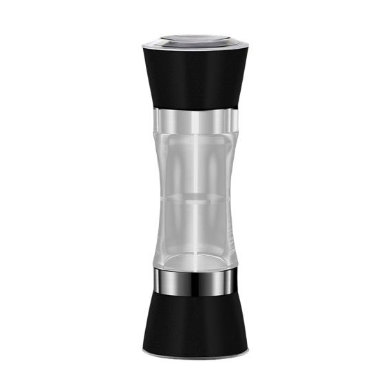 Stainless Steel Salt Grinder Adjustable Coarseness Easy To Clean Double Head 2 In 1 Grinder for Seasoning