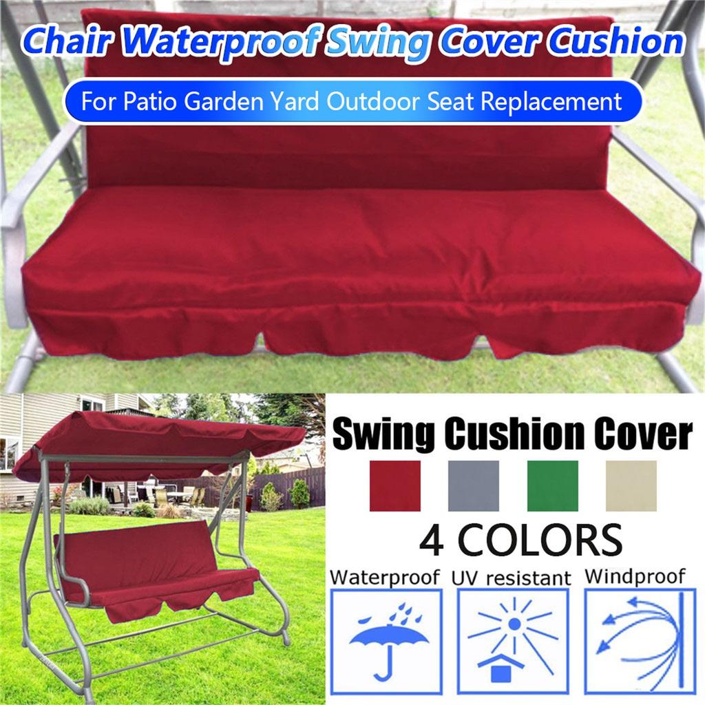 Swing Cover Chair Waterproof Cushion Patio Garden Yard Outdoor Seat Replacement