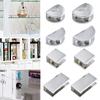 Frameless Clamp Furniture Hardware Glass Clamp Shelves Clips Panel Bracket Shelf Holder Support