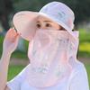 Breathable Bucket Hat Face Neck Protection Fisherman Hat New Sunscreen Hat  Outdoor Sports