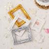 Rustic Mini Mirror Props DIY Mirror Small Model Resin Photo Frame  Jewelry Accessories