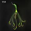 Carbon Steel Bait Fishhooks Hanging Tackle Stainless Steel Feeder hook Fishing Bait  Fishing