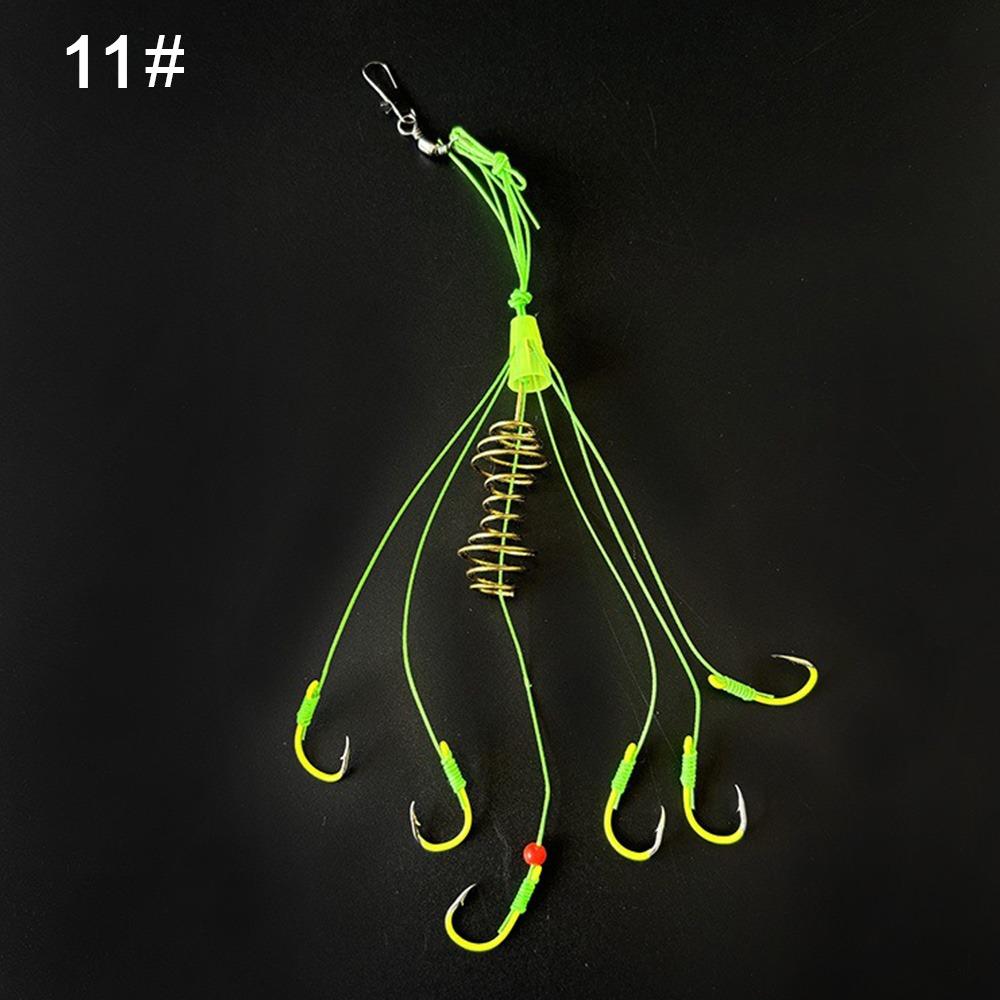 Carbon Steel Bait Fishhooks Hanging Tackle Stainless Steel Feeder hook Fishing Bait Fishing