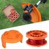 Trimmer Spool Line for Worx Replacement Grass Trimmer Line Spool Set For Worx Weed Eater Cutter Lawn Trimmer Replacement
