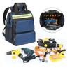 Large-capacity Tool Backpack Multi Pockets Electrician Tool Bag Portable Shoulder Toolkit  Plumber
