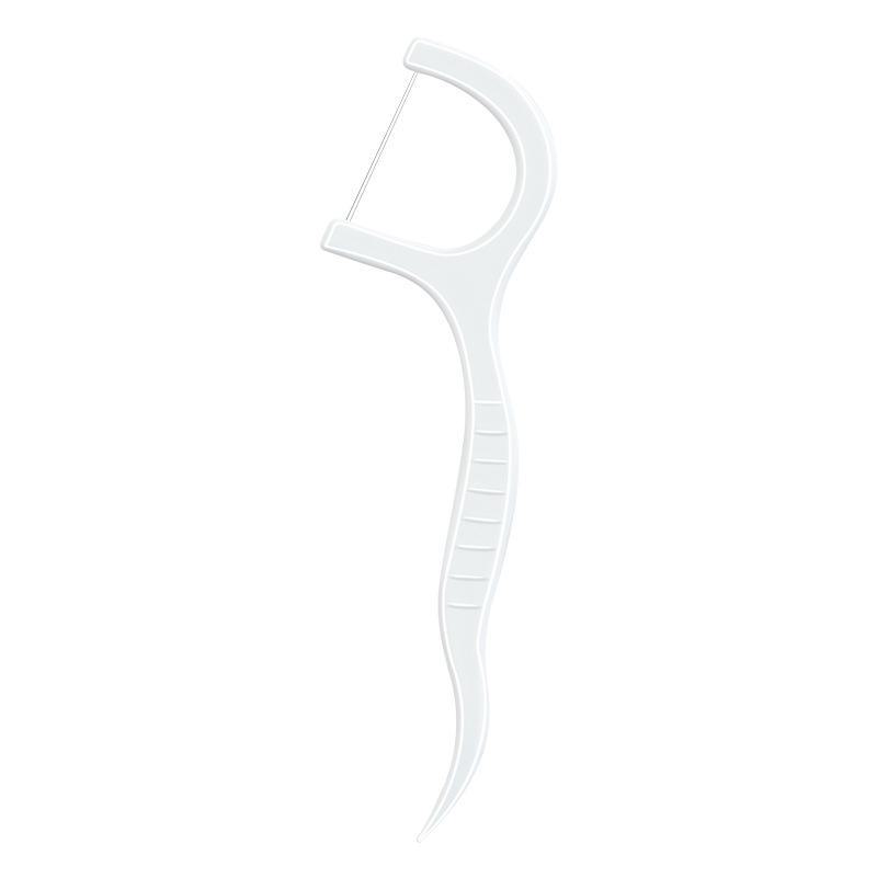 Portable Dental Floss Sticks - 50 Pack | Individually Wrapped for Easy Oral Cleaning