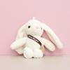 Eared Long Cute Bunny Plush Toy Adorable Cartoon Keychain Charm Perfect Gift