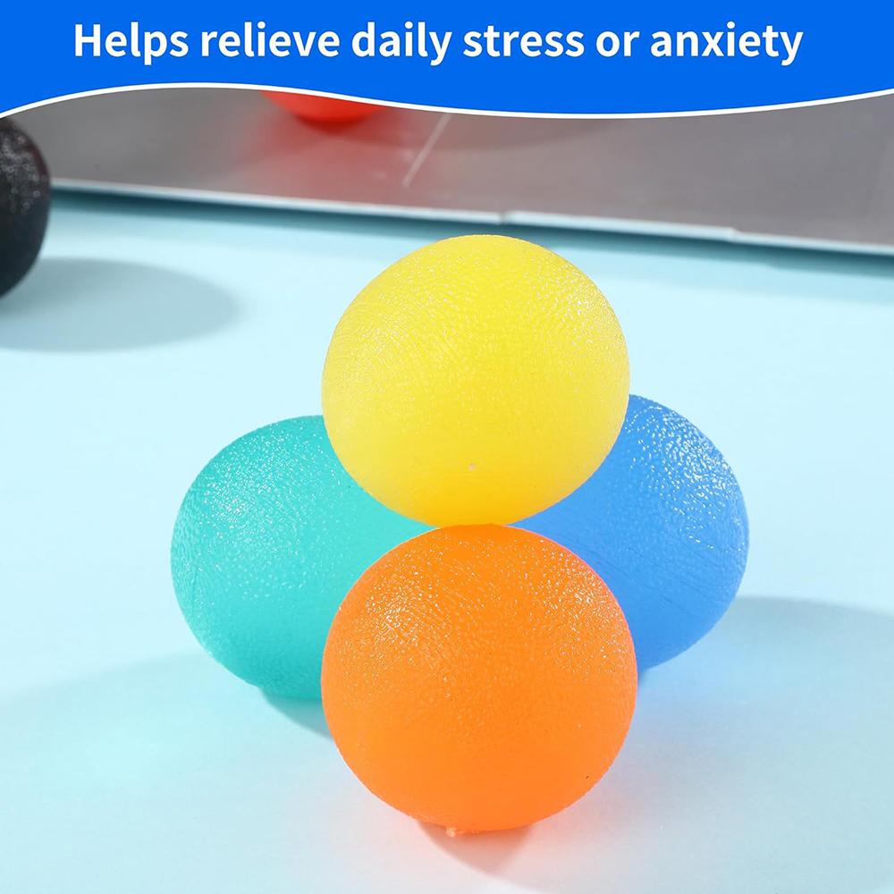 6 Pcs Kneading Ball for Hands Therapy for Strengthening by Hand, Anxiety Relief