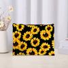 Spring Flowers, Waterproof, Makeup Bag, Coin Purse, Stationery Bag, Toiletries Bag, Portable, Zipper Storage Bag