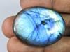 72Cts. Natural Labradorite Multi Fire Oval Cabochon Loose Gemstone 29X40X6MM SK-1139