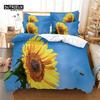 Beautiful  Flower Bedding Set, 3Pcs Duvet Cover Set, Soft Comfortable Breathable Duvet Cover, For Bedroom Guest Room Decor