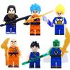 Sl89159 Dragon Ball Building Block Doll Small Particle Assembly Doll Toy Set Bag Without Baseplate