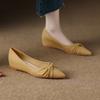 999-1 Inner Height Increase Pointed Shoes Women's 2025 New Models Are Not Tired of Feet with Soft Soles Autumn Nude Single Shoes
