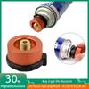 Outdoor Camping Hiking Stove Adapter Split Type Furnace Converter Auto-off Gas Cartridge Tank Connector Travel Equipment Tools