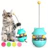 New Fun Cat Stick Cat Toy Tumbler Leak Food Ball Cat Relieve Boredom Tumbler Pet Supplies Play with Food Spiller By Yourself