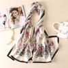 Spring Scarf Women's Luxury Design Polyester Material Smooth Scarf Soft Shawl Beach