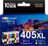 405Xl Multipack Compatible Epson 405 Xl 405Xl Black For Epson Workforce Pro Wf-3820 Wf-3825 Wf-4820 Wf-4825 Wf-7310 Wf- Cartridges
