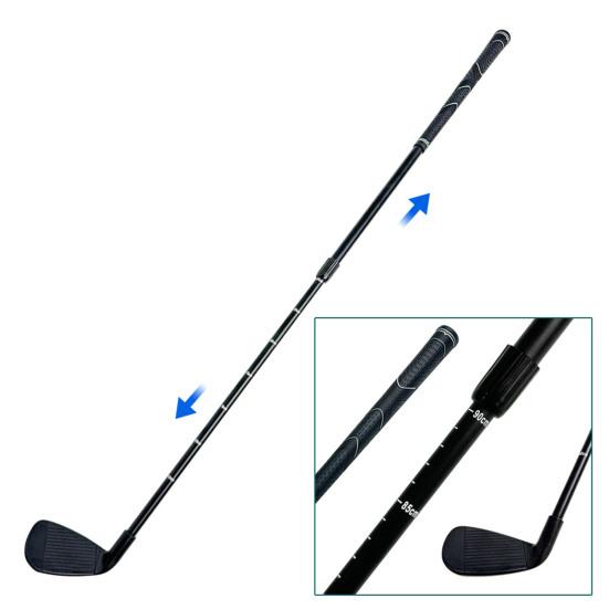 Telescopic Golf Putter Club 2-Section Adjustable Non-Slip Grip Left Right Hands Indoor Outdoor Kids Teenagers Adults Golf Club Golf Accessories