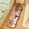 Kawaii Puppy Carpet Absorbent Floor Mat Cartoon Rug Bedroom Bedside Foot Pad Balcony Living Room Non-Slip Children's Room Carpet