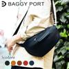 BAGGY PORT All Glove Leather Body Bag Crossbody Bag One Shoulder Bag YNM-020 (Black)