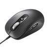 Sanwa Supply Silent Wired Mouse (Tilt Wheel, High-Speed Scrolling) MA-YBS531BK