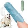 Pet Toothbrush, Finger Toothbrush, Silicone Cat and Dog Toothbrush, Pet Teeth, Dog Teeth Care Finger Cots