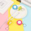Portable Camping Measurement Candy Color Keychain Soft Ruler Measuring Tool Tape Measure