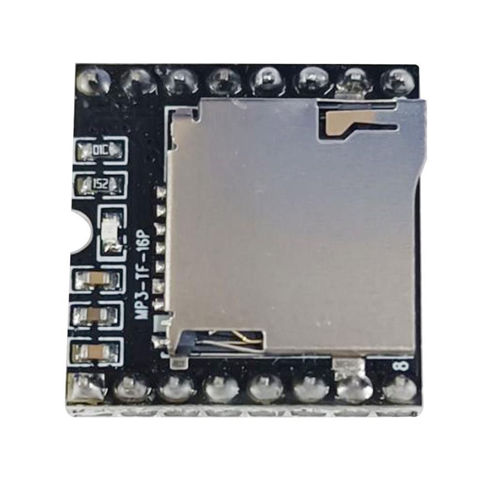 DFPlayer Mini MP3 Player Module TF Card U Disk for Arduino Mini MP3 DF Player Audio Voice Module IO/Serial Port/AD MP3-TF-16P