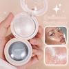 Long-lasting Waterproof Fine Shimmer Highlighter, Natural Glossy Effect, Brighten The Contour and Modify The Face, Pearl Shimmer Smooth Baked Powder