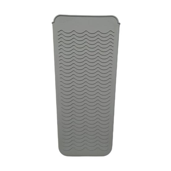Yousheng Silicone Heat Resistant Mat Hair Straightener Flat Iron Curling Iron Tool Wavy Design Anti-slip Curling Iron Heat Insulation Cover