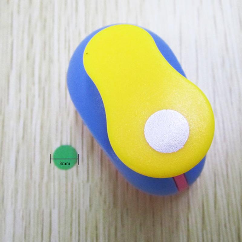 Circle Punch 8/15/25/38/50mm DIY Embossing Punches Scrapbooking Machine Paper Cutting Color Craft Hole Punch Rounder Cutter