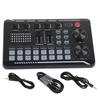 F998 Live Sound Card 16 Bits 44.1KHz Dual Channel Multifunctional Sound Mixer for Computers Mobile Phones