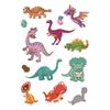 1 Sheet 3D Dinosaur Temporary Tattoos For Boys Girls Kids Fake T-Rex Tattoo Sticker Small Dino Party Favor Supplies Tattoos