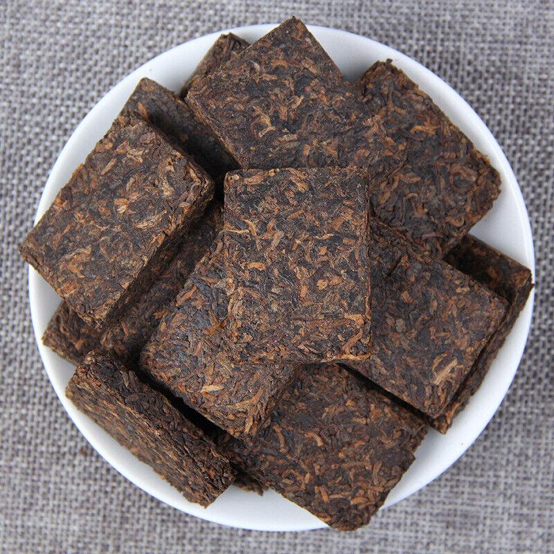 2016 Gongting Jin Zhuan Shu Puer Tea Palace Gold Brick Ripe Puer Mini Tea Brick
