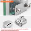 With Key Hardware Accessories Hasp Cabinet Door Locks Window Lock Mall Display Glass Cabinet Lock