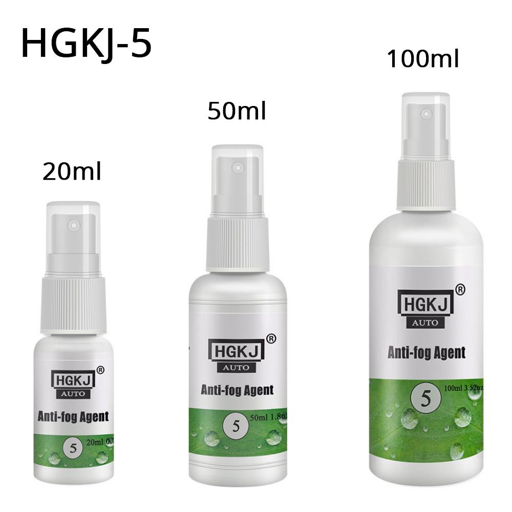HVIERO-5 20/50/100ml Car Window Spray Glass Cleaner Paint Care Shampoo Polishe Waterproof Rainproof Anti-Fog Agent Water Repellent