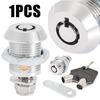 Tubular DIY Safebox Mailbox For Drawer Cylinder Locker Cupboard Hardware Locks Cam Lock 2 Keys