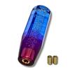 BullBear Crystal Shift Knob Truck High Ace 150mm 15cm MT AT Purple & Blue