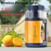 1.5L Juicer Cup Mini Portable Blender Mixer Smoothie Orange Lemon Fruit Juice Extractor Electric Citrus Press Sport Water Bottle