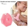 Shower Brush Polygon Soft Skin Exfoliating Scalp Massage Portable Ergonomic Handle Anti-septic Body Brush Bath Shower Brush Scrubber