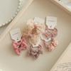 10Pcs Cute Hair Ties Bowknot Sweet Hair Rope Luxury Bows Flower Headdress