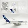 1/240 Scale Display 380 Prototype Airlines Airbus 30CM Souvenir A380 Kid Toy Resin Replica with Wheels Airplane Model Collection