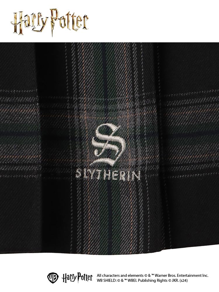 Skirt Check Skirt At the Back of the 4313404 Slytherin [East Boy] <Harry Potter/Lined/Elastic Waist> Women's (389)